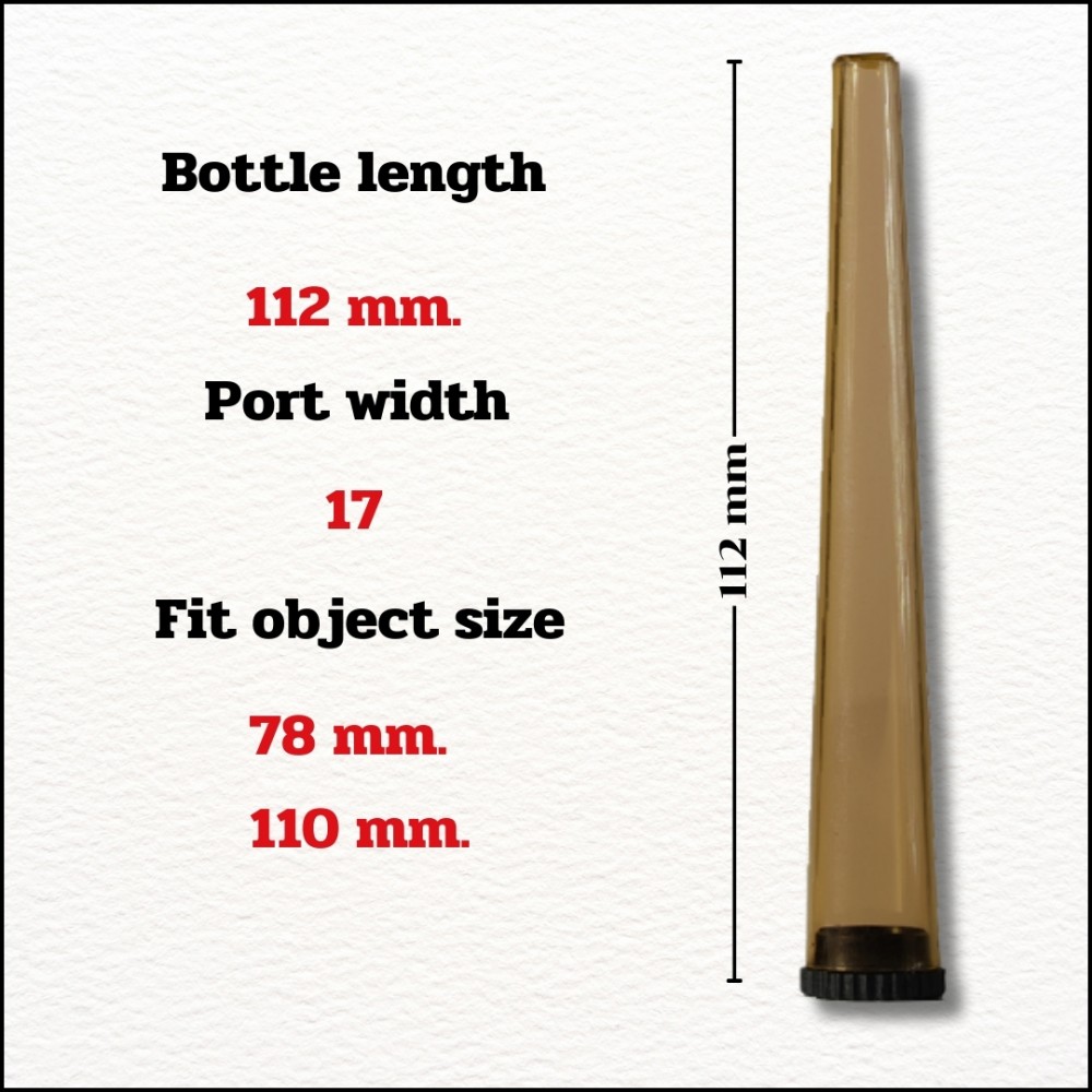 Set หลอดพลาสติก คละสี ขนาด 115mm บรรจุ 24 ชิ้น[Keaw]